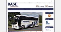 Desktop Screenshot of basecoachsales.com